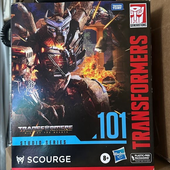 TRANSFORMERS STUDIO SERIES #101RISE OF THE BEASTS LEADER SCOURGE FIGURE